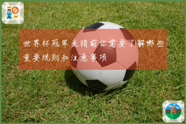 世界杯冠军竞猜前你需要了解哪些重要规则和注意事项